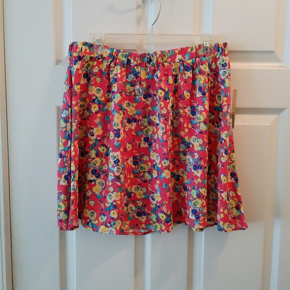 Lily Star Floral Full Skirt
